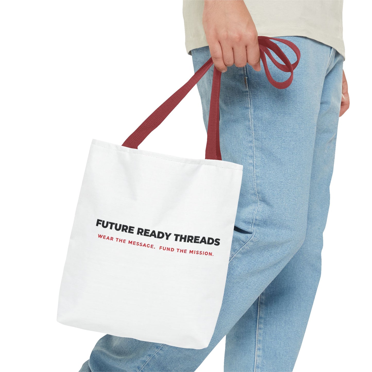 Future Ready Threads Tote Bag