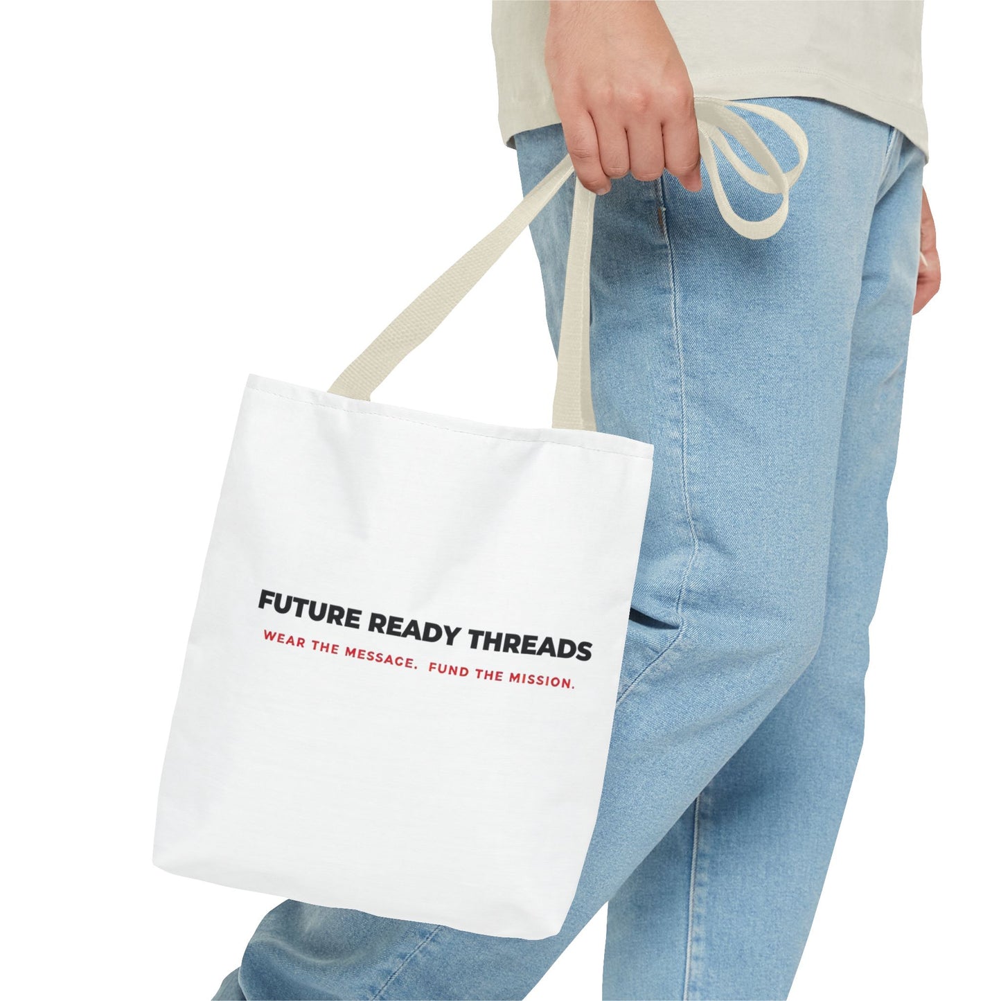 Future Ready Threads Tote Bag