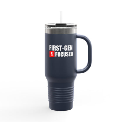 First-Gen Focused  40oz Insulated Travel Mug
