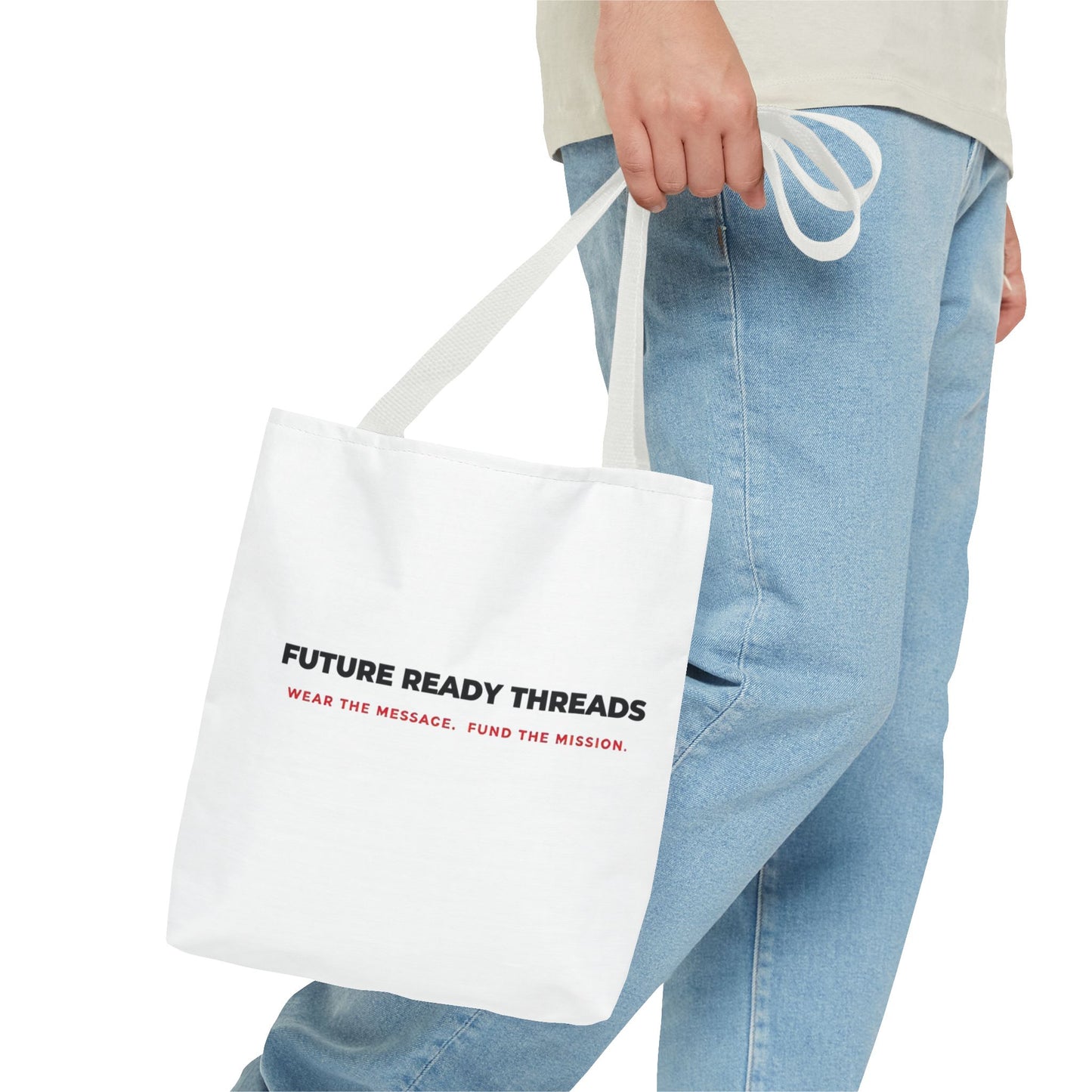 Future Ready Threads Tote Bag