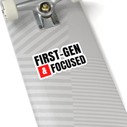 First-Gen Focused Sticker